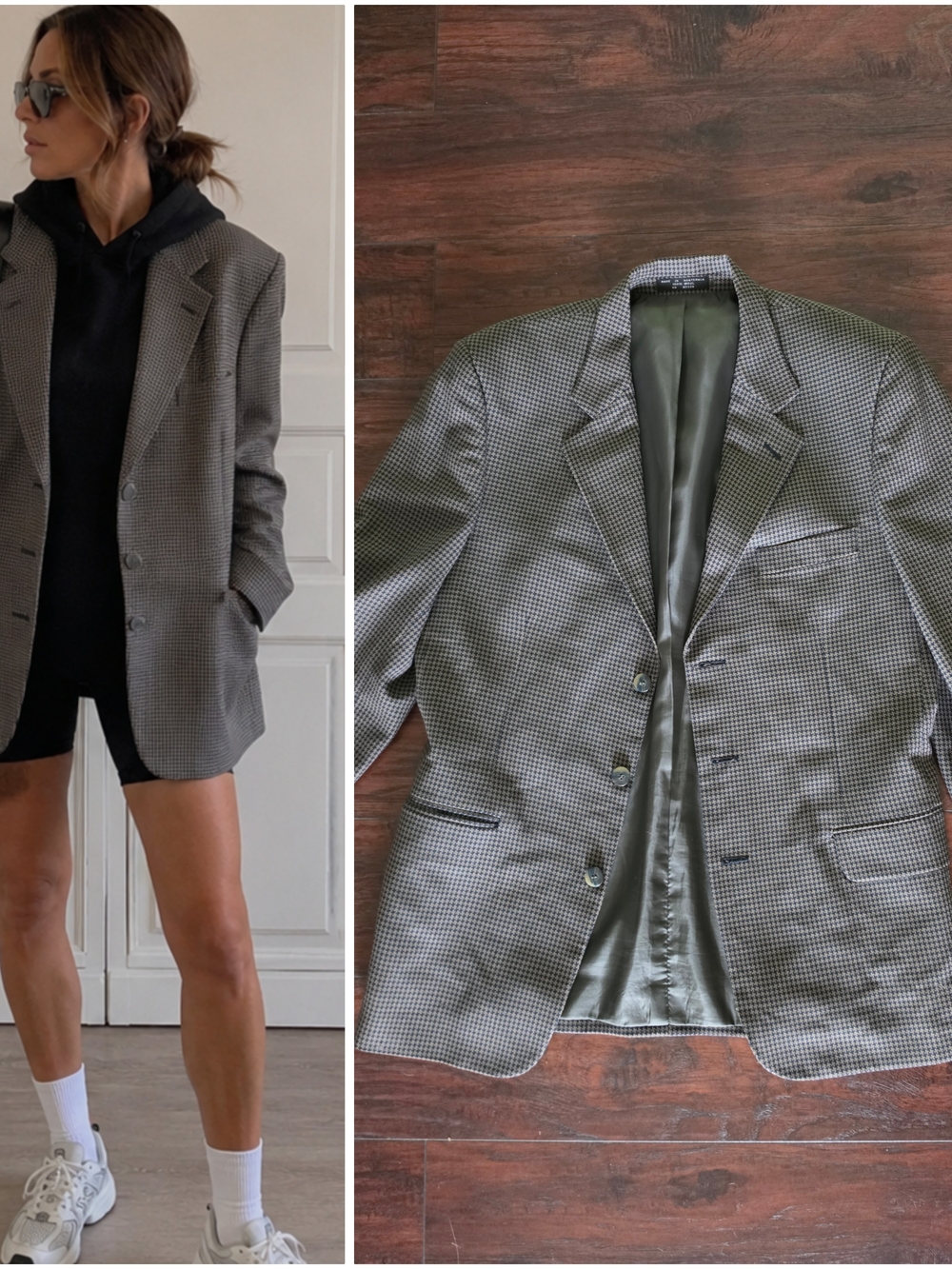 Classic My Boyfriend Blazer Wool /Striped